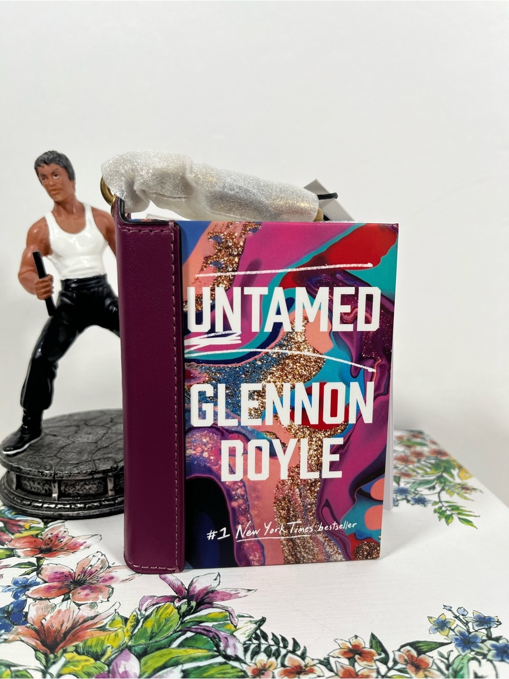 NWT Coach CFK44 Untamed By Glennon Doyle Book Bag Charm